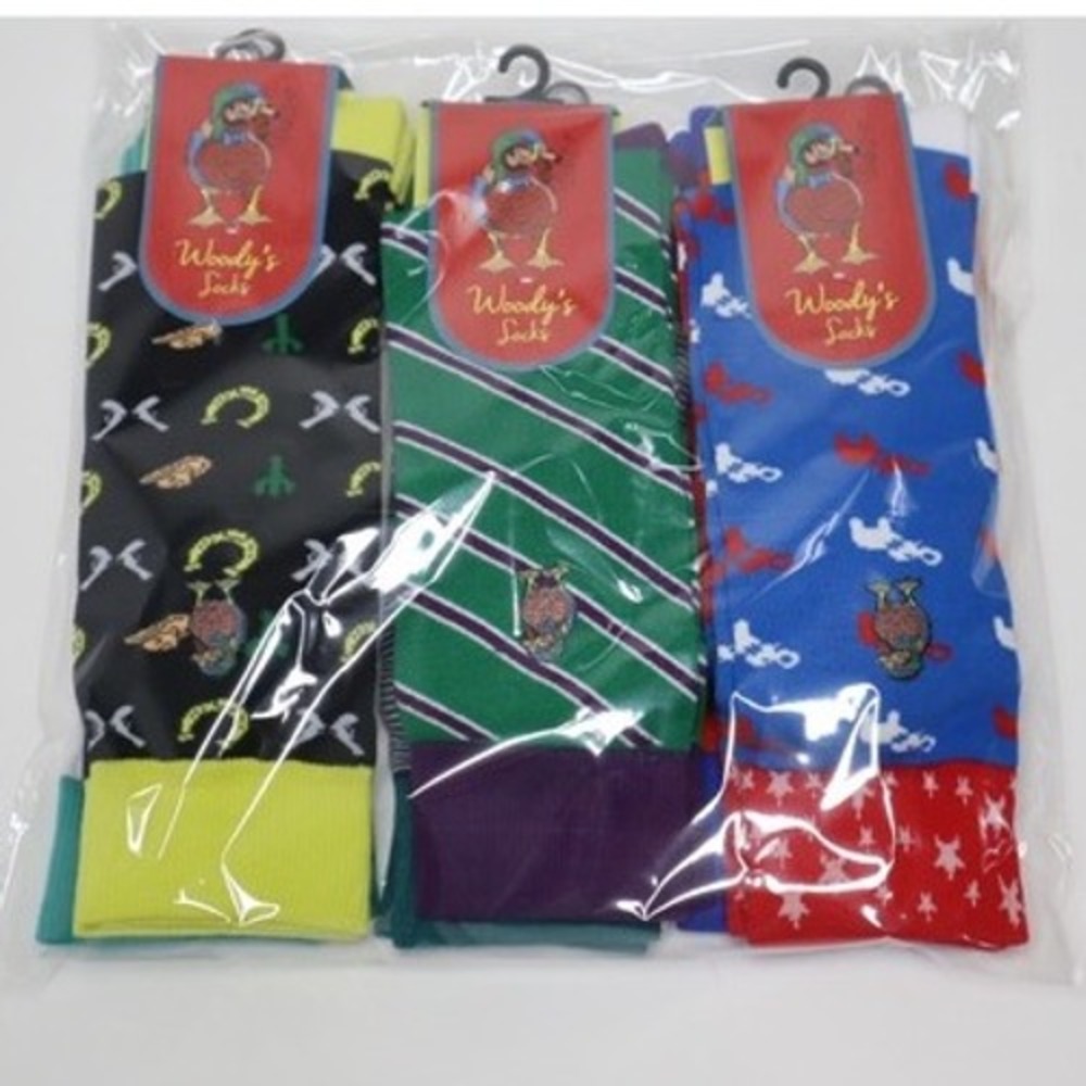 Woody's Socks Men's - 6 pack